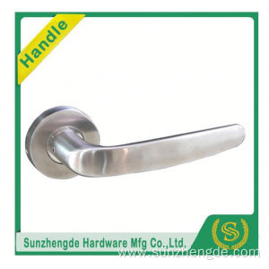 SZD STLH-002 Simple Shape 201 Stainless Steel Square Rose Door Handles Satin Finish